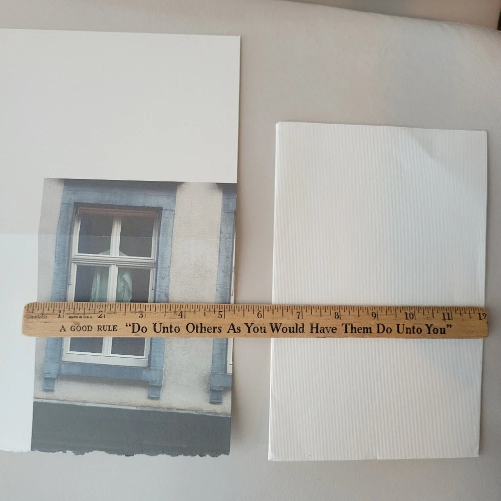 Artist Signed Window Image Card ~ 